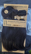 100% Brazilian Human Hair Sew-in weaves